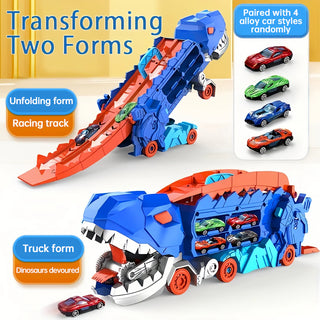 DinoHaul – Foldable Jurassic Transport Truck
