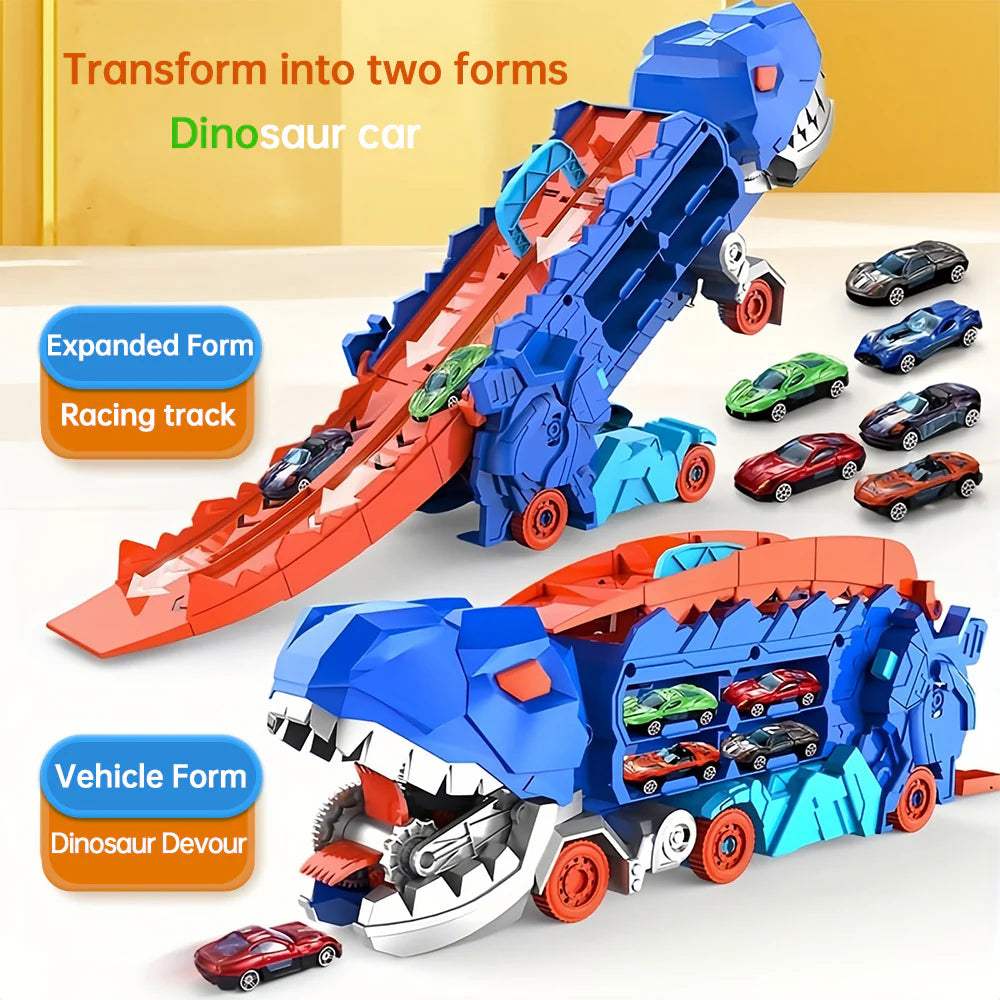 DinoHaul – Foldable Jurassic Transport Truck