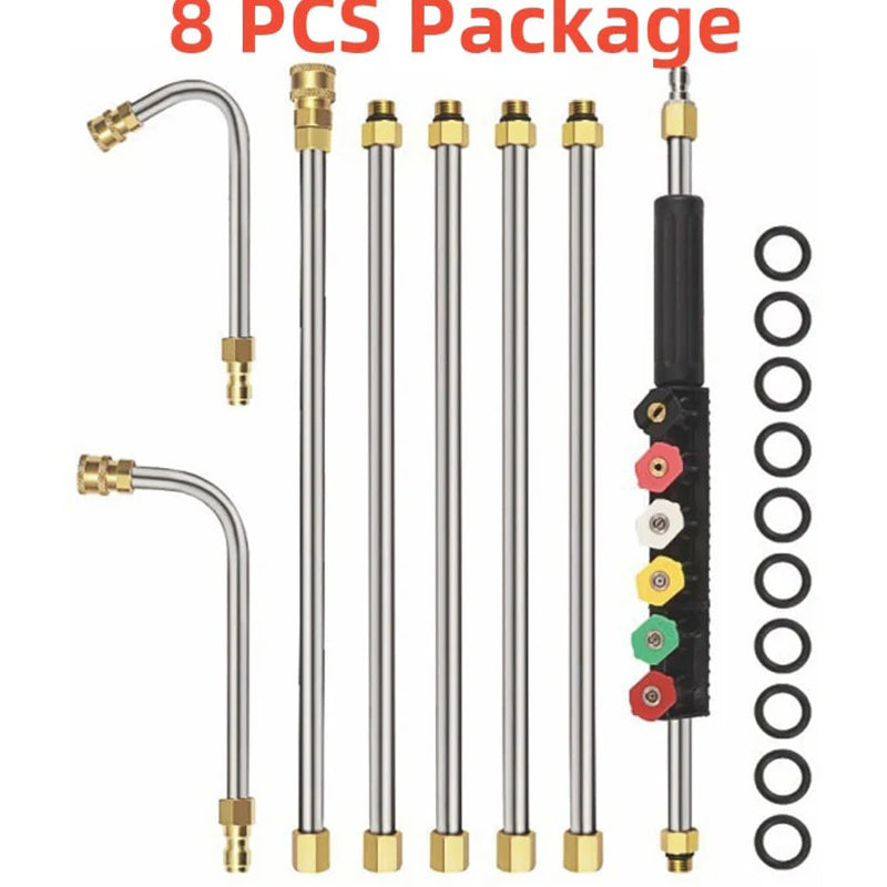 PowerJetX – Telescoping Pressure Washer Pro Set