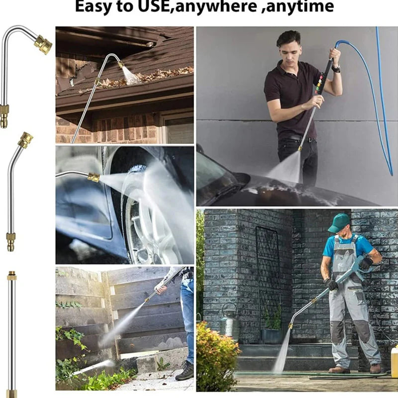 PowerJetX – Telescoping Pressure Washer Pro Set