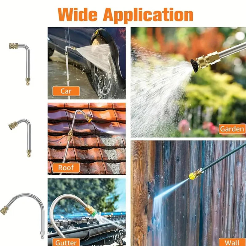PowerJetX – Telescoping Pressure Washer Pro Set
