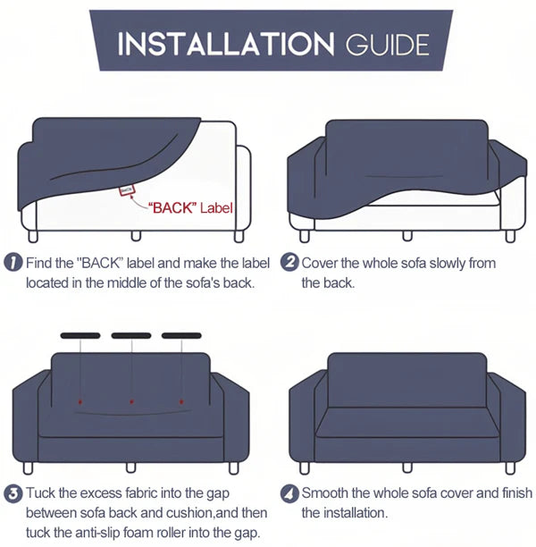 FestiveWrap – Christmas Stretch Sofa Cover