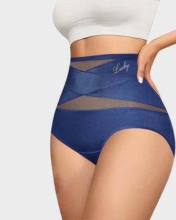 CurveLuxe – High-Waist Tummy Control Panties