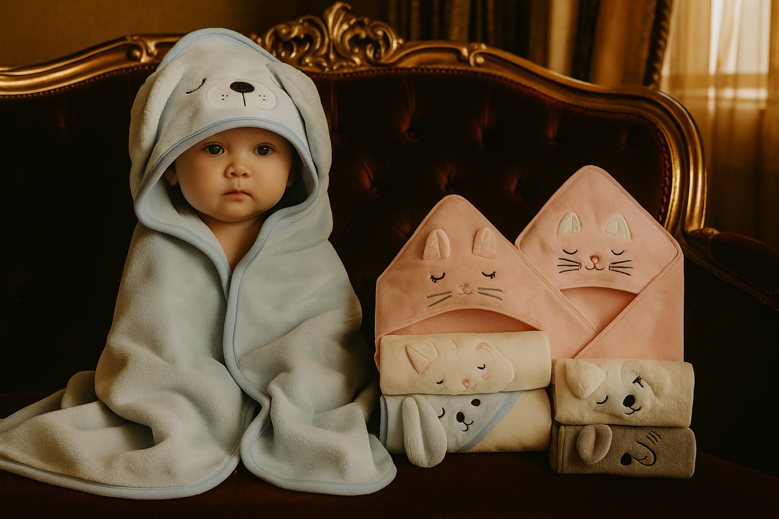 BabyLuxe – Luxury Comfort Hooded Baby Towel