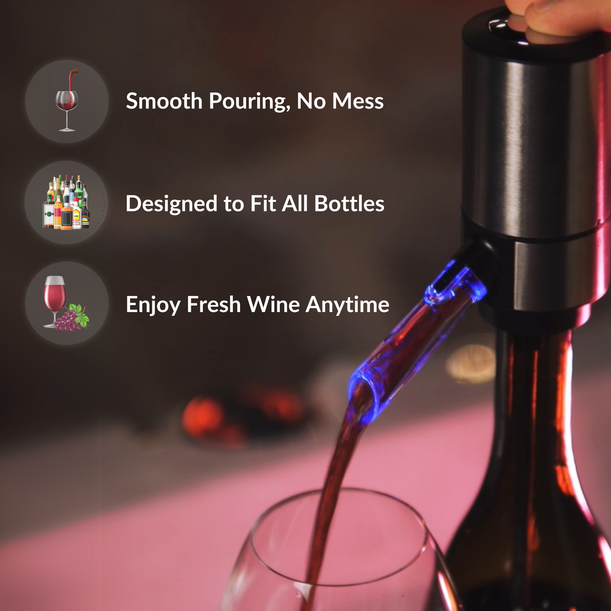 FlowElegance – Refined Wine Aeration Tool