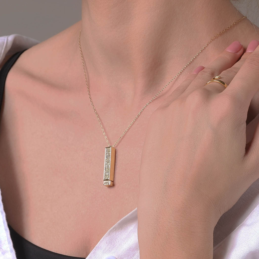 VowLuxe – “I Love You” Pendant Necklace
