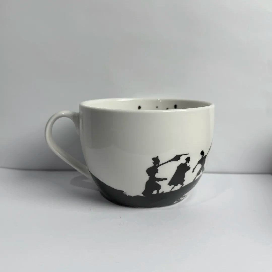 InkCharm – Hand-Drawn Peverell Brothers Mug