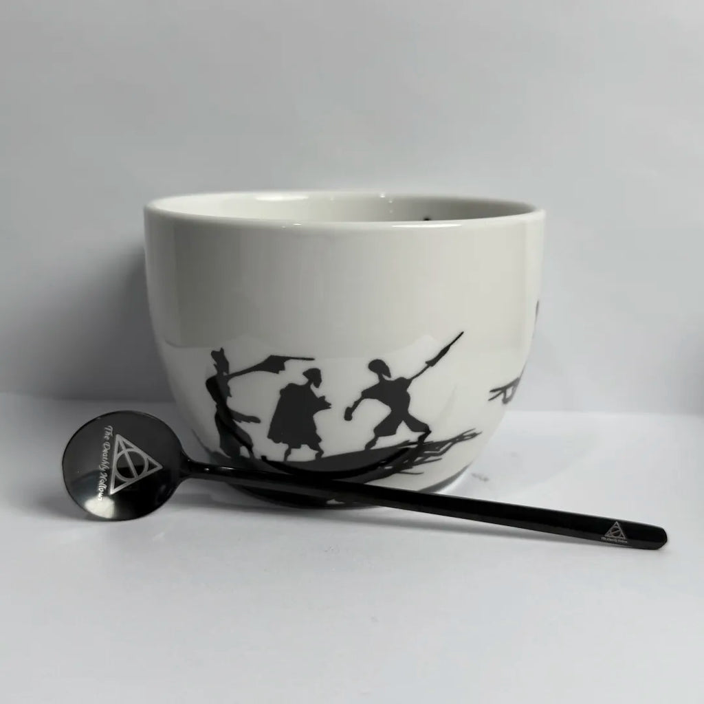 InkCharm – Hand-Drawn Peverell Brothers Mug