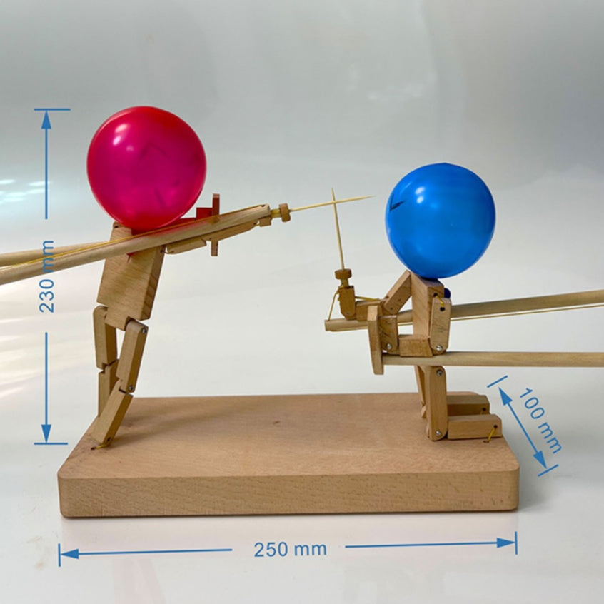 Sword Puppet Handmade Wooden Fighter Puppets – marnetic