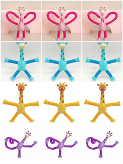 GiraffeStretch – Fun Telescopic Suction Toy