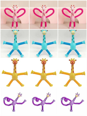 GiraffeStretch – Fun Telescopic Suction Toy