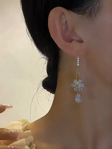 Lunora – Gold Plated Statement Earrings