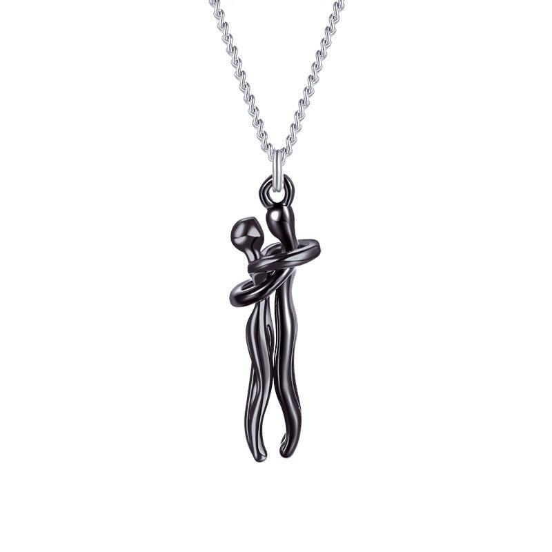 EndlessEmbrace - Infinity Hug Pendant Necklace