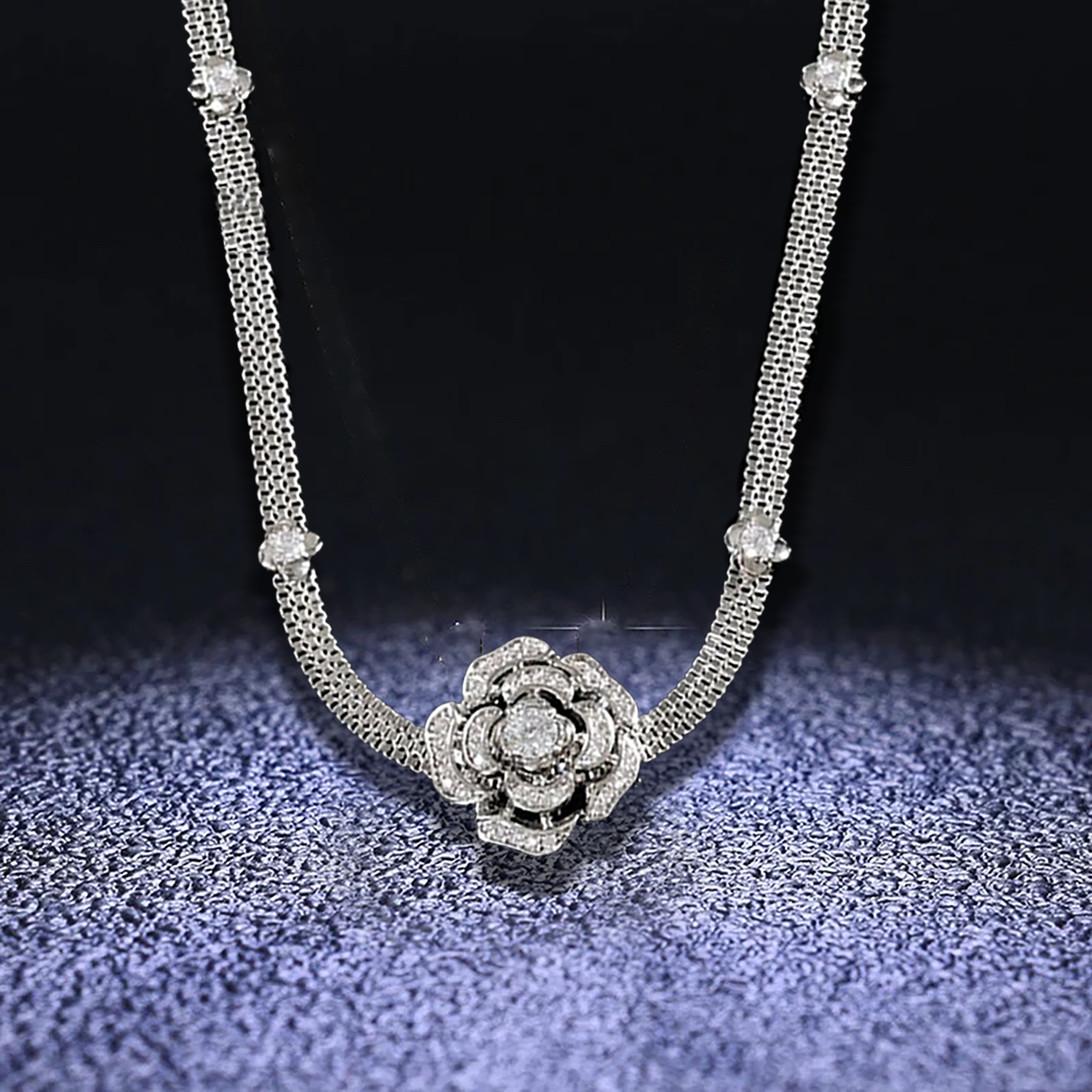 Bella Luna - Italian Silver Necklace