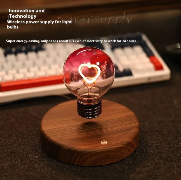 AmoGlow – Magnetic Floating Heart Lamp