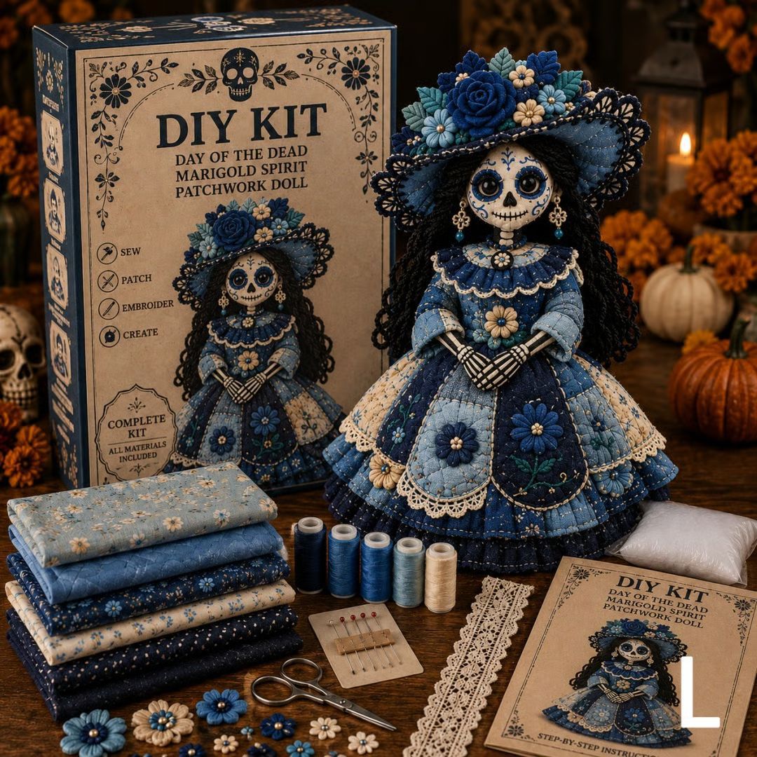 CatrinaCraft – Day of the Dead DIY Doll Kit