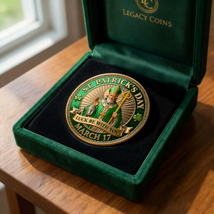 GoldClover – Lucky Coin Keepsake