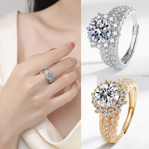 RoyalArrow – Eight Hearts & Arrows Ring