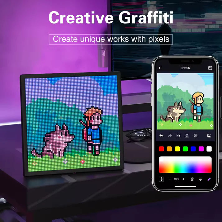 PixelWave – Dynamic LED Art Display