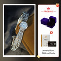 White gold bracelet + 2 carat certificate