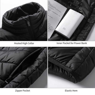 HeatCore - Sleeveless Waterproof Heated Vest