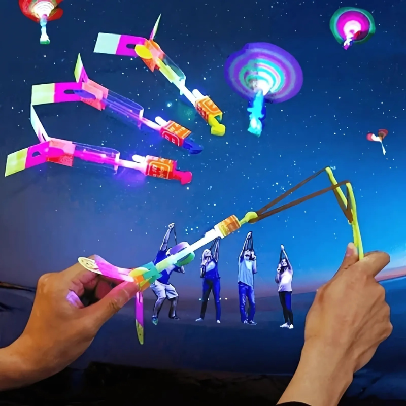 SkyBlast – LED Glowing Rocket Launch Set