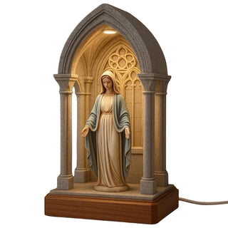 HaloLight – Virgin Mary LED Prayer Table Lamp
