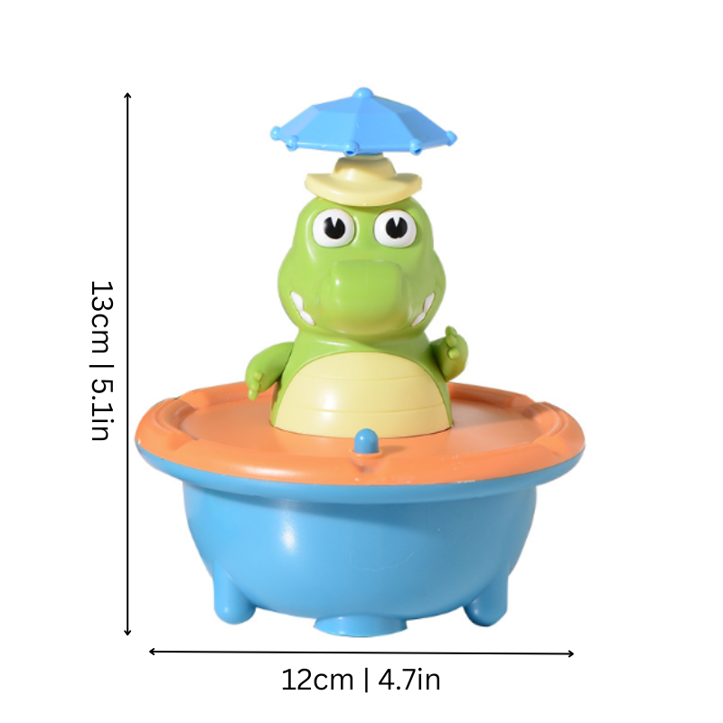 FroggoSpin - Interactive Light-Up Bath Sprayer