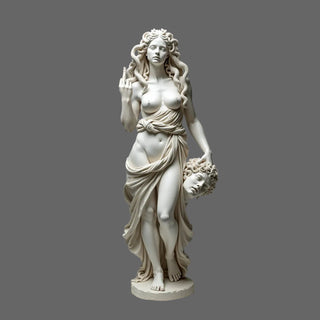 DivineGaze – Bold Medusa Art Décor Figure
