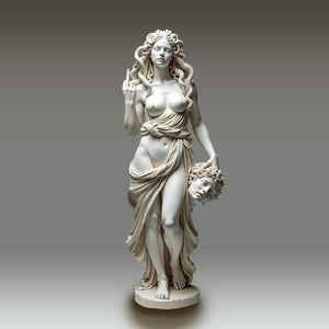 DivineGaze – Bold Medusa Art Décor Figure