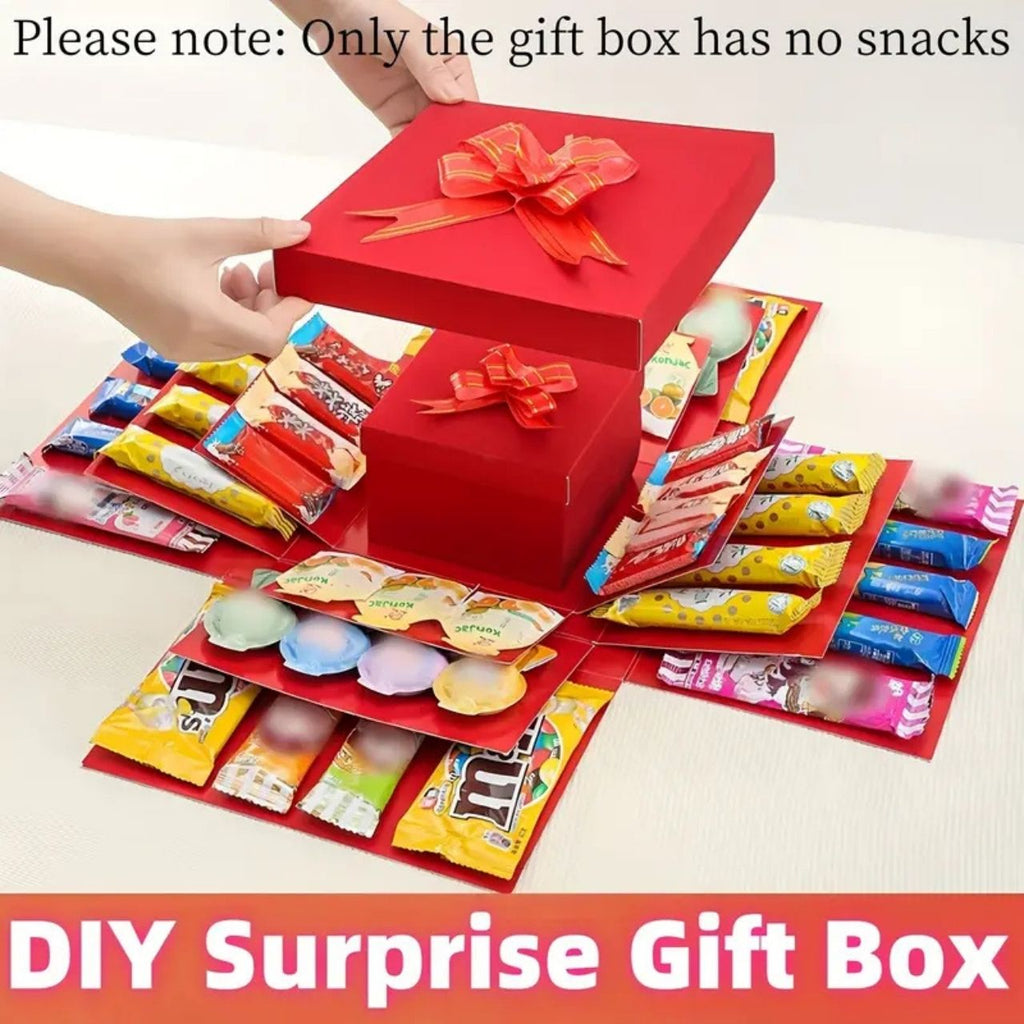 MisteryGift, cutie cadou cu mai multe straturi
