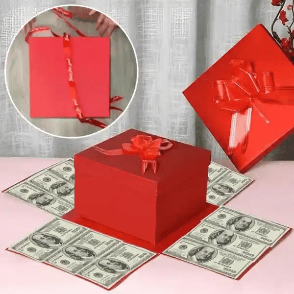 MisteryGift, cutie cadou cu mai multe straturi