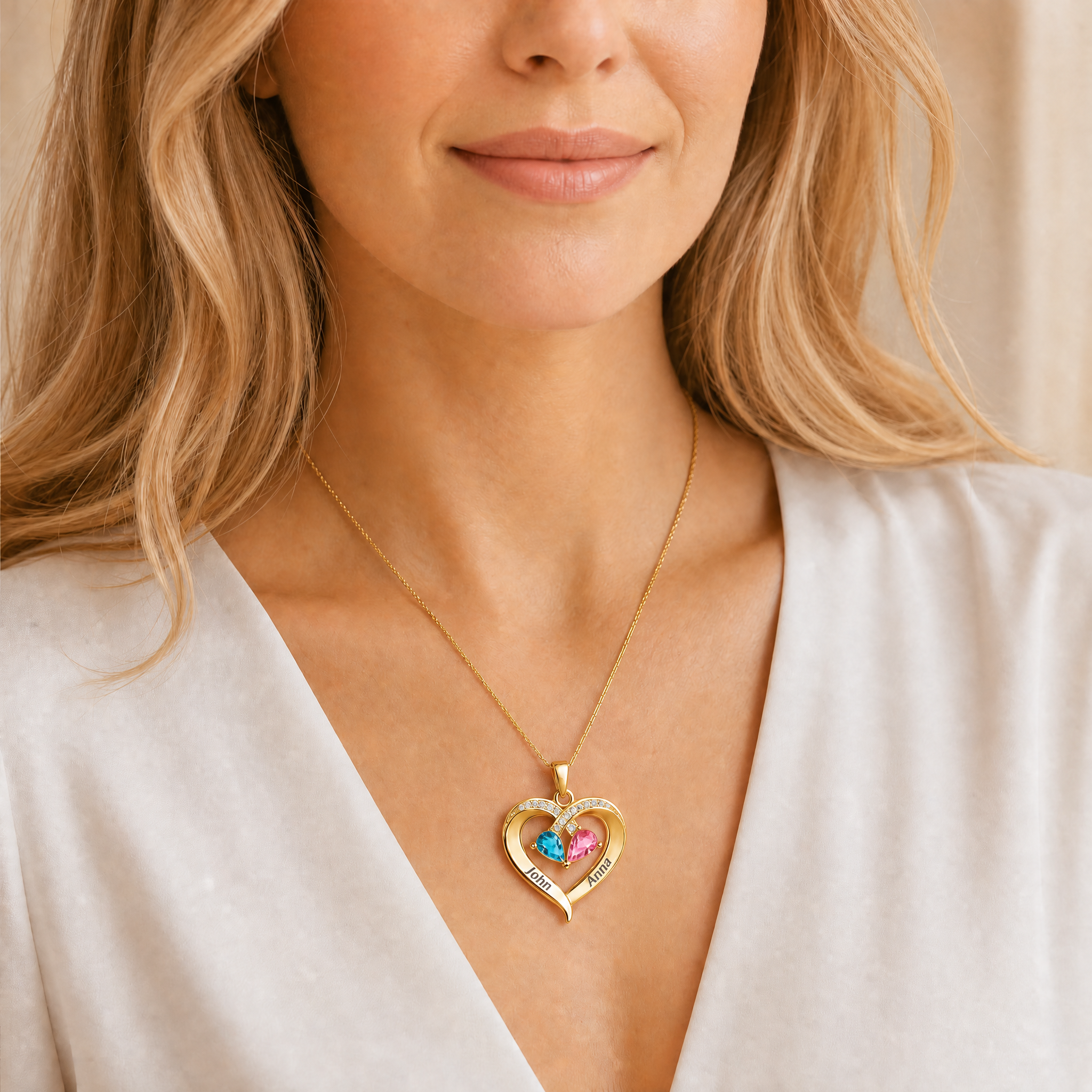 ForeverCharm – Custom Birthstone Keepsake Necklace