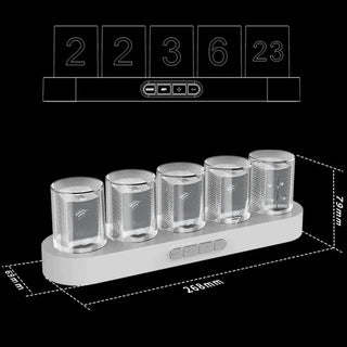 ChronoGlow – RGB Luminotron Digital Clock