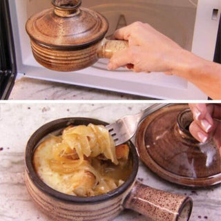Microwave Ceramic Cooker With Gourmet Recipes Marnetic