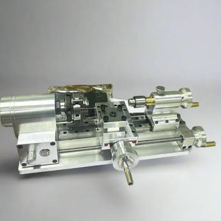 MetalForge – Precision 80W Mini Benchtop Metal Lathe