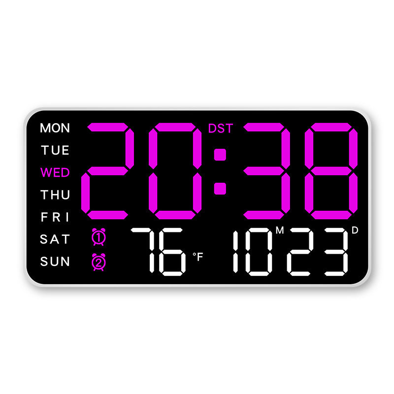 NeoTime – Sleek LED Digital Clock for Modern Decor