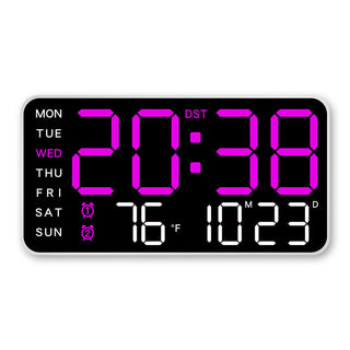 NeoTime – Sleek LED Digital Clock for Modern Decor