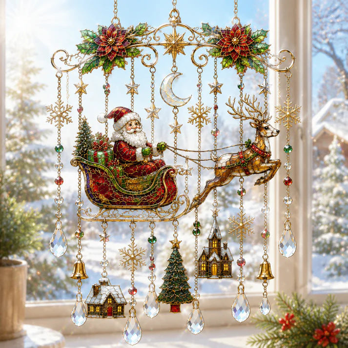 FestivaGlow – Christmas Crystal Wind Chime