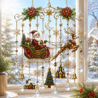 FestivaGlow – Christmas Crystal Wind Chime