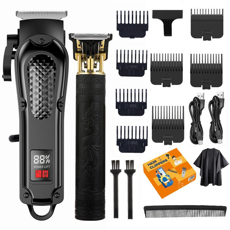 BarberEdge – Cordless Precision Hair & Beard Trimmer Set