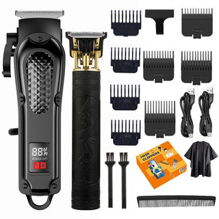 BarberEdge – Cordless Precision Hair & Beard Trimmer Set