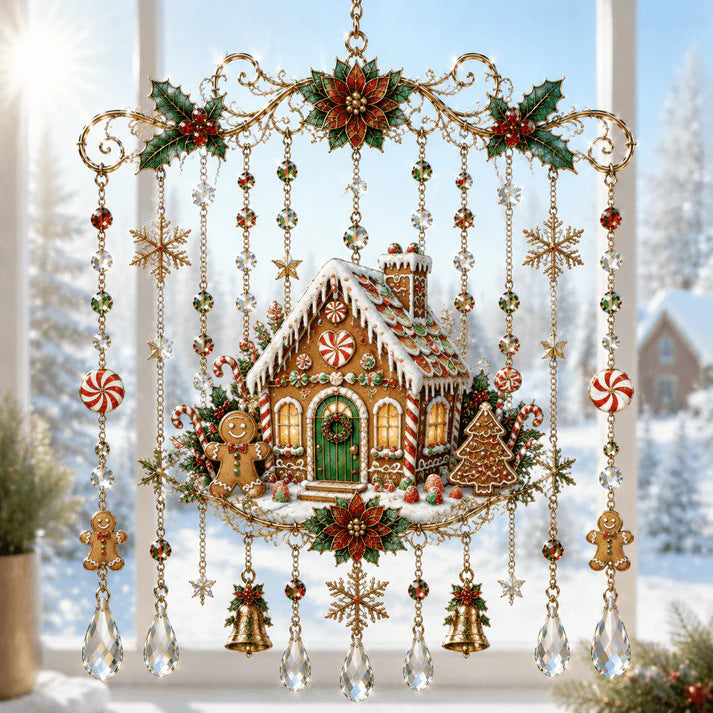 FestivaGlow – Christmas Crystal Wind Chime