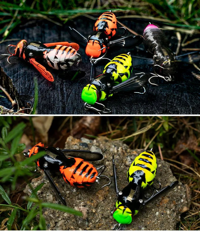 StrikeBug – Bionic Wasp Topwater Fishing Lure