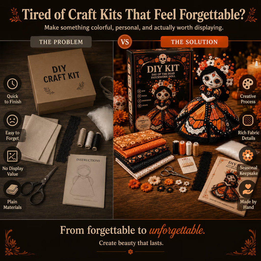 CatrinaCraft – Day of the Dead DIY Doll Kit