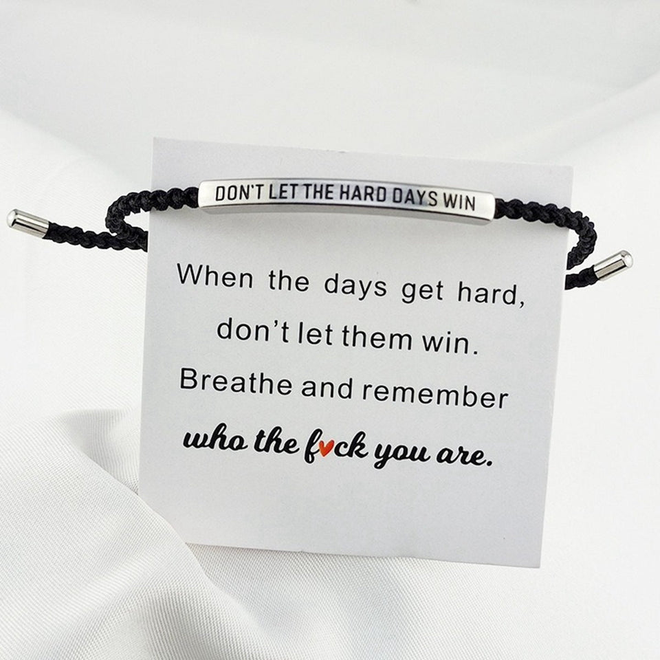 Endure - Stainless Steel Empowerment Bracelet