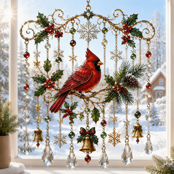 FestivaGlow – Christmas Crystal Wind Chime