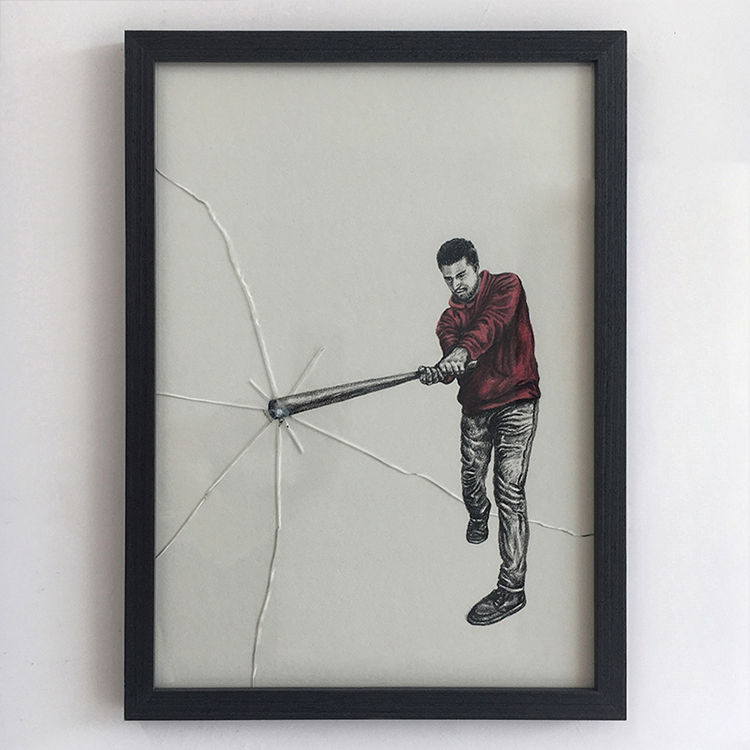 Fragmenta – The Art of Destruction Wall Sculpture