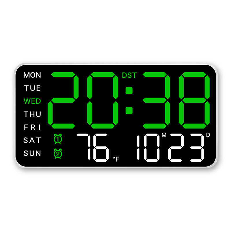 NeoTime – Sleek LED Digital Clock for Modern Decor