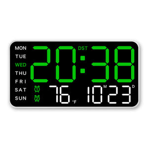 NeoTime – Sleek LED Digital Clock for Modern Decor